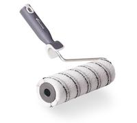 BOLDRINI Rodillo para pintura con mango de 23 cm - Tejido de microfibra ideal para interiores y paneles de yeso, fabricado en Italia