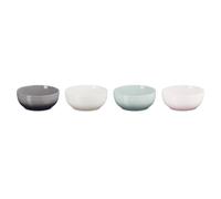 Boles Cerámicos Elegantes de 770 ml de Le Creuset - Juego de 4 Piezas de la Colección Coupe para Servir Pasta, Ensaladas y Más, Aptos para Lavavajillas