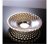 Boles para servir fruta, elegantes y de alta calidad, estilo lujoso y ligero, hechos de cristal, ideales para el hogar, salón, mesa de centro, como frutero, para la oficina, restaurante, como decoraci