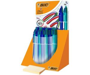 BOLIGRAFO 4 COL.BIC SMOOTH GRAD. EXP.30
