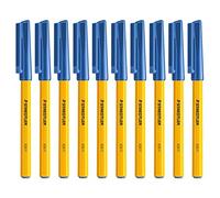 Bolígrafo 430, de Staedtler, de punta fina de 0,3 mm, tinta azul, color Pack of 10