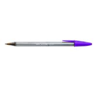 Bolígrafo BIC Cristal Fun Grueso Morado