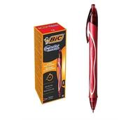 BOLÍGRAFO BIC GEL-OCITY de Gel, Punta Media (0,7 mm), Tinta de Secado Ultrarrpido - Color Azul/Negro/Rojo/Multicolor Para elegir, paquete de 12 uds Primera calidad Garantizada
