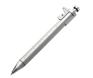 Bolígrafo calibrador multifunción, bolígrafo de 0,5mm, bolígrafo de tinta de Gel, calibrador Vernier, bolígrafo, papelería creativa Sliver