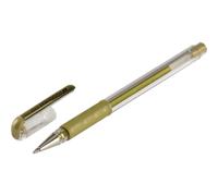 Bolígrafo creativo Hama "Hybrid Gel Grip", dorado
