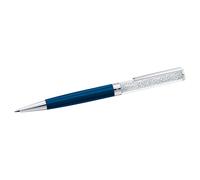 Bolígrafo Crystalline, Azul, Lacado azul, cromado OS