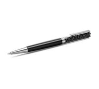 Bolígrafo Crystalline, Negro, Lacado negro, cromado OS