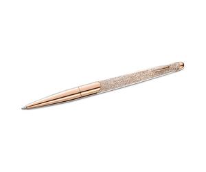 Bolígrafo Crystalline, Tono oro rosa, Baño tono oro rosa OS