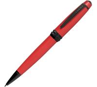 CROSS Bailey Bolígrafo lacado rojo mate con cita PVD negro pulido