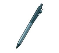 Bolígrafo de punta redonda 三菱鉛筆 uniball ZENTO Flow, agarre de aluminio anodizado, fino de 0,5 mm, tinta negra a base de agua, ultra suave con fricción reducida, color jade, UBNZF05.7