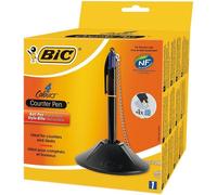 Bolígrafo de tinta de aceite retráctil bic 918515/ azul/ incluye bas