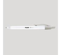 Bolígrafo MILAN P1 Touch Antibacteriano Blanco/Gris
