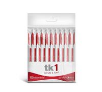 Boligrafo office box tk1 1mm rojo bolsa de 10