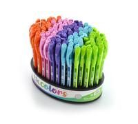 Boligrafo office box tkcolors 1mm expositor de 100 (5 col.)