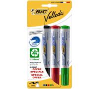 Bolígrafo para pizarra blanca Bic Velleda 1701 (4 colores)
