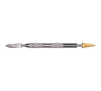 Bolígrafo para Teñir Bordes, Bolígrafo para Teñir Bordes de Cuero, Aplicador de Rodillo de Pintura Al óleo de Acero Inoxidable de 128 Mm para Manualidades en Cuero, Herramientas