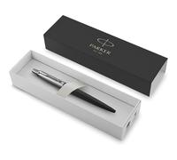 BOLIGRAFO PARKER JOTTER CORE ROYAL BOND ACABADO EN NEGRO SUAVE CUERPO ACERO PULIDO