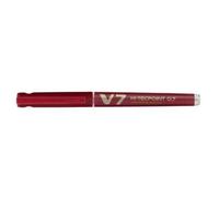 Bolígrafo Pilot Begreen Hi-Tecpoint V7, 0.5 mm, color rojo. Caja con 10 unidades. 10 unidades
