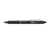 Pilot – Bolígrafo borrable Frixion Clicker retráctil, punta bola 0,7 mm – Negro
