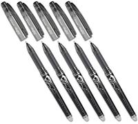 Bolígrafo Pilot Frixion Point fine line, color Negro 5 Stifte