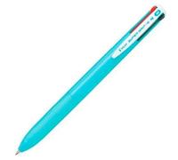 Boligrafo pilot super grip g 4 colores retractil sujecion de caucho tinta base de aceite cuerpo color azul