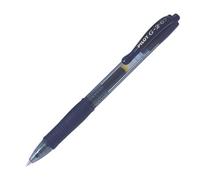Bolígrafo roller de gel de Pilot G207 con punta de 0,7 mm, color azul y negro Einzelbett