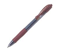 Bolígrafo roller de gel de Pilot G207 con punta de 0,7 mm, color caramelo Einzelbett