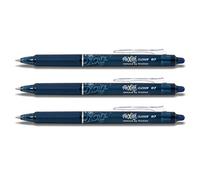 Bolígrafo roller Frixion borrable por Pilot - Negro, azul/negro, 3 Stifte