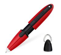 Bolígrafo roller ION con anilla de fijación E1925251 de Sheaffer | Rojo | Tinta negra | Con fijación a cintas para el cuello, cinturones, llaveros y más