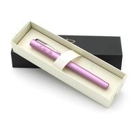 Bolígrafo roller Parker Vector XL personalizado + caja de regalo (Lila) | Pluma grabada a medida con nombre | Regalo único para él o para ella