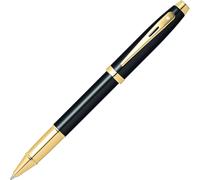Bolígrafo Rollerball Sheaffer 100 Negro Laca Con Acabado Dorado