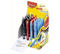 Boligrafo rt. maped freewriter ball expositor de 24