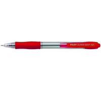 Boligrafo Rt. Pilot Supergrip Rojo (Set de 12)
