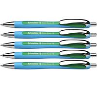 Schneider Pen Bolígrafo Slider Rave XB Verde 5 unidades