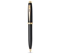 Bolígrafo Sheaffer 100 Negro Laca Con Acabado Dorado