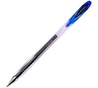 Bolígrafo Uni-Ball Rollerball Signo Basicos UM-120 Azul - 12u - Tinta Gel Resistente Al Agua y a la Luz
