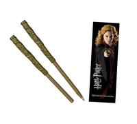 Bolígrafo Varita & marca página Hermione 18,5cm