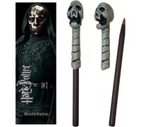 Bolígrafo Varita Marcapáginas Death Eater Skull Noble Collection 82497
