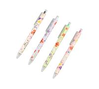 Boligrafos Bonitos Flores : Set de 4 Boligrafos de Colores : Material escolar, Oposiciones Papeleria | Regalos Originales para Mujer