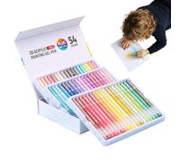 Bolígrafos de gel acrílicos de colores, marcadores retráctiles para tejidos con punta de 1,0 mm, juego de rotuladores para pintura acrílica - Para dibujo, garabatos, escritura, casa, escuela, creación