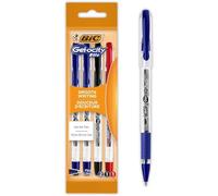 Bolígrafos de tinta de gel retráctil bic gelocity stic 992599/ 4 uni