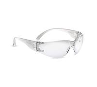 bollé Safety PSSBL30-014, BL30 - Gafas de seguridad, antiarañazos, revestimiento antivaho, marco translúcido, lentes transparentes, talla única