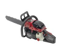 Bollomgy Motosierra de Gasolina Profesional 58CC 2 Tiempos 2400W - Corte Máximo 50cm, Freno de Seguridad y Kit Herramientas