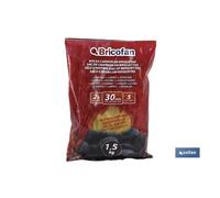 Bolsa carbon en briquetas autoencendible 1,5 kgs
