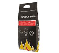 Bolsa Carbon Vegetal Para Barbacoas 15,5 Litros Carbon Duradero y Trozos de Gran Tamaño,