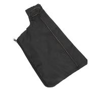 Bolsa Colectora de Polvo de Nailon Cremallera para Carpinteros | Negra, Orificios Flexibles y Hierro, Fácil de Limpiar, para Routers y Cortadores en Taller u Oficina