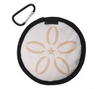 Bolsa compacta para quitar arena de playa, esencial para eliminar la arena de la piel y pertenencias personales mientras estás al aire libre (caqui)