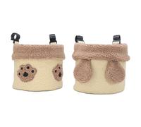 Bolsa De Almacenamiento Colgante Para Cama Infantil De 2 Piezas Diseño E Instalación De Dibujos Animados Resistente a Desgarros Para Pañales De Organización Versátil Para Guardería