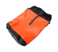 Bolsa de Almacenamiento de Cuerda Duradera con Diseño de Acceso Rápido Ideal para Trabajos Al Aire y Jardinería PVC 500D Naranja 1 Unidad