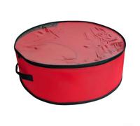 Bolsa de almacenamiento para árbol de Navidad, 60 cm, impermeable | Se adapta a árboles de 60 cm, vista de ventana transparente, PVC impermeable, asas resistentes, protección contra el polvo y